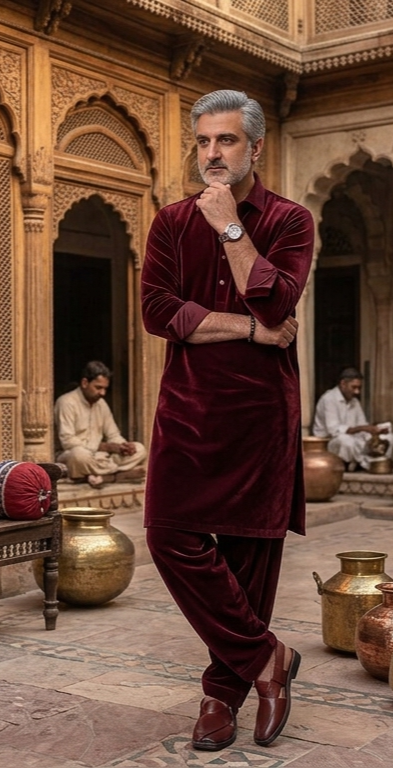 Unstitched Karandi Fabric