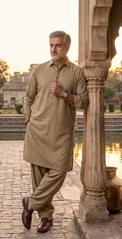 Unstitched Karandi Fabric